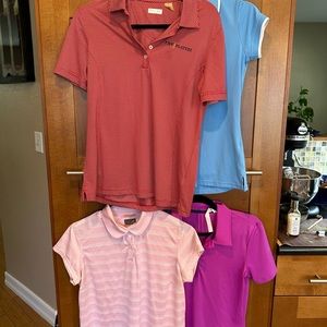 Women’s Golf Shirt Bundle - Size Small - Fair/Good Condition
